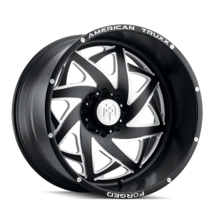 American Truxx – KRONOS – Black – 22″x12″ -44mm – Summer Wheels – ATF1910-22278-44M